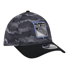 New York Rangers New Era Zero Dark 39THIRTY Flex Hat - Black | New Era sale
