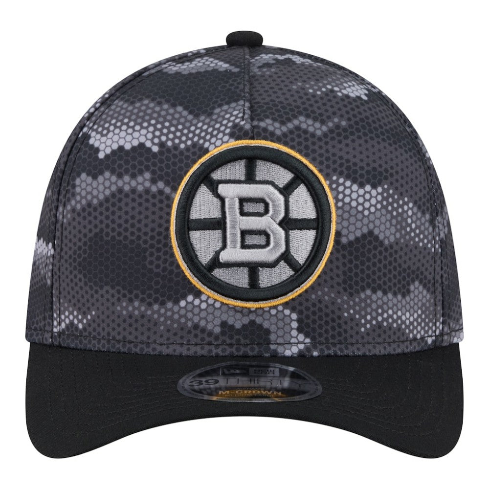Boston Bruins New Era Zero Dark 39THIRTY Flex Hat - Black | New Era online