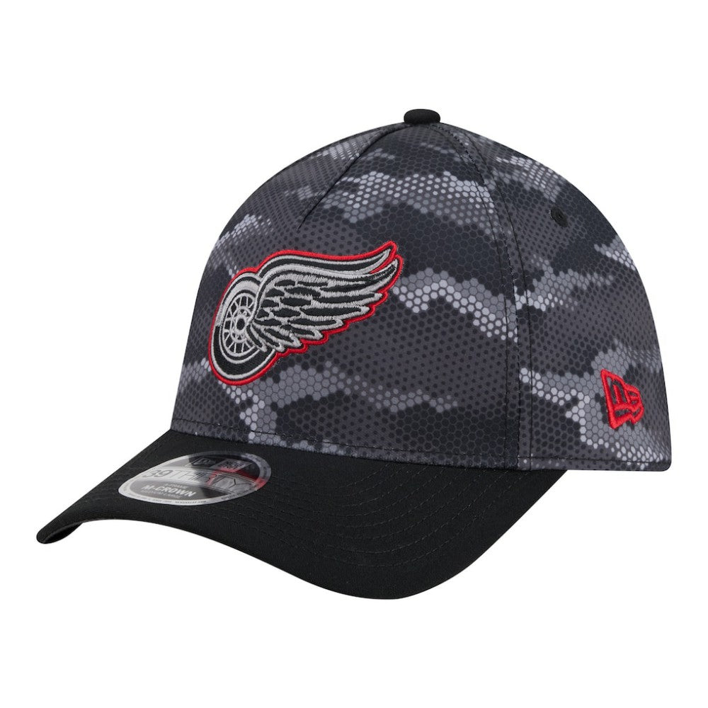 Detroit Red Wings New Era Zero Dark 39THIRTY Flex Hat - Black | New Era discount