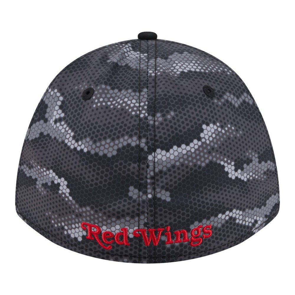 Detroit Red Wings New Era Zero Dark 39THIRTY Flex Hat - Black | New Era discount