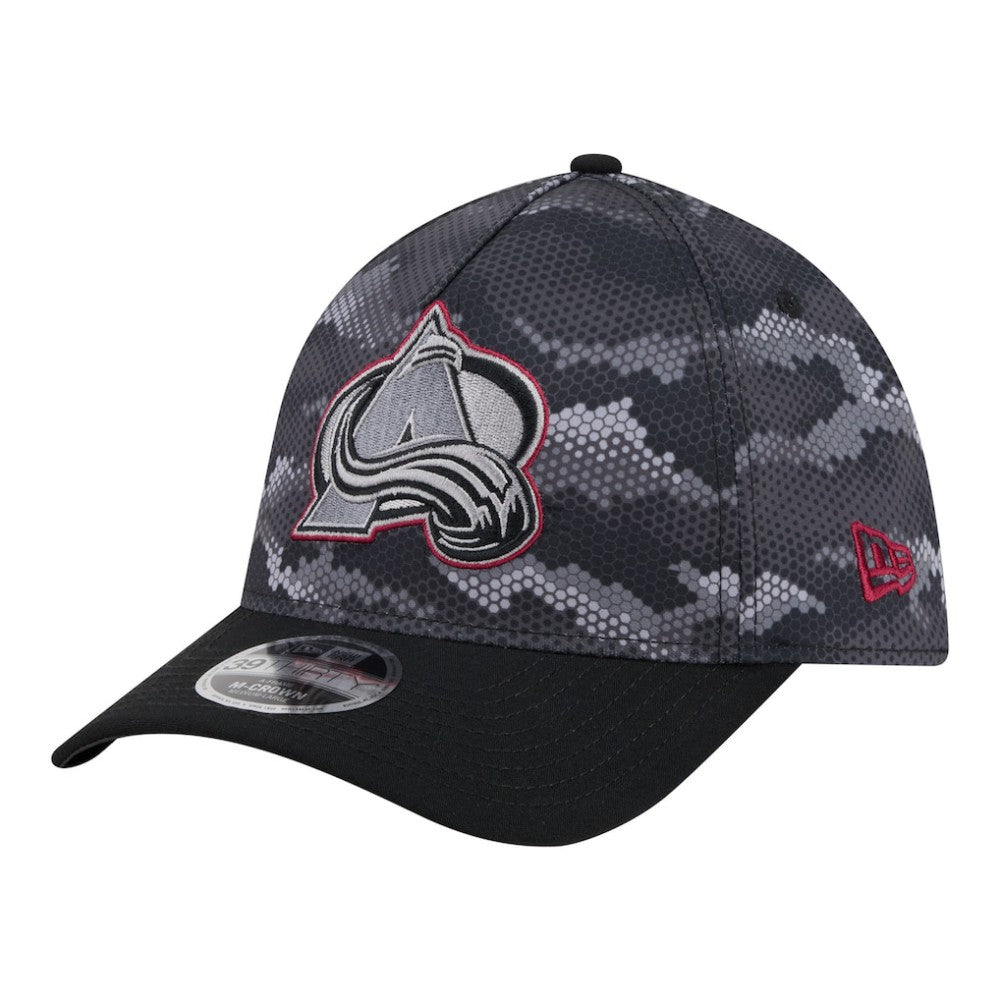 Colorado Avalanche New Era Zero Dark 39THIRTY Flex Hat - Black | New Era Clearance