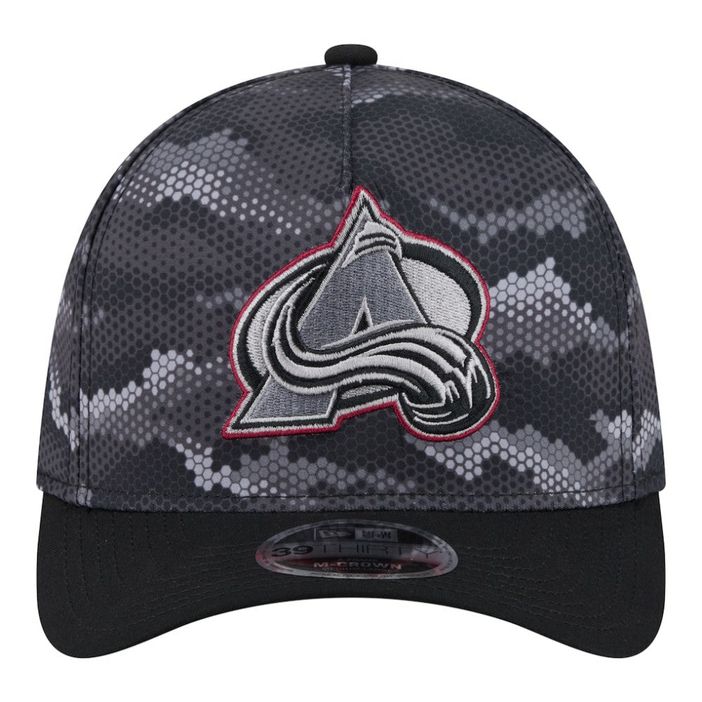 Colorado Avalanche New Era Zero Dark 39THIRTY Flex Hat - Black | New Era Clearance