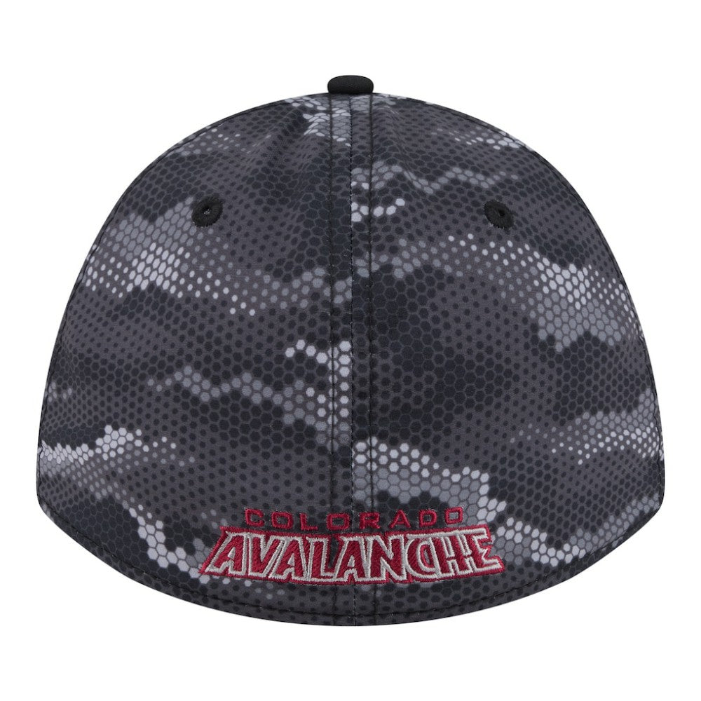 Colorado Avalanche New Era Zero Dark 39THIRTY Flex Hat - Black | New Era Clearance