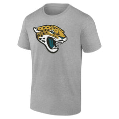 Jacksonville Jaguars Team Authentic Personalized Name & Number T-Shirt - Gray - NFL