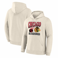 Chicago Blackhawks Legacy Hoodie - Cream | NHL Clearance