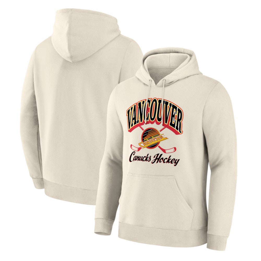 Vancouver Canucks Alternate Legacy Hoodie - Cream | NHL Lifestyle