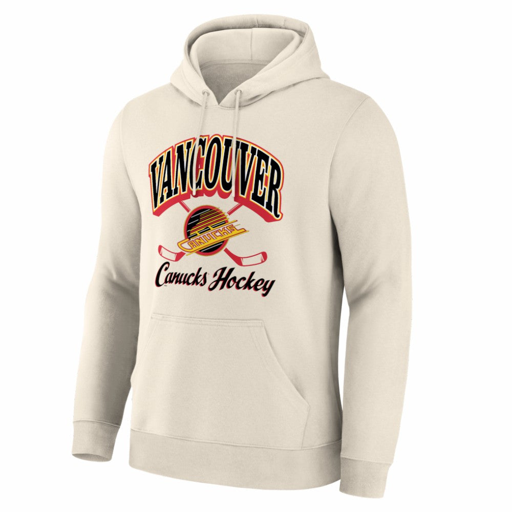 Vancouver Canucks Alternate Legacy Hoodie - Cream | NHL Lifestyle