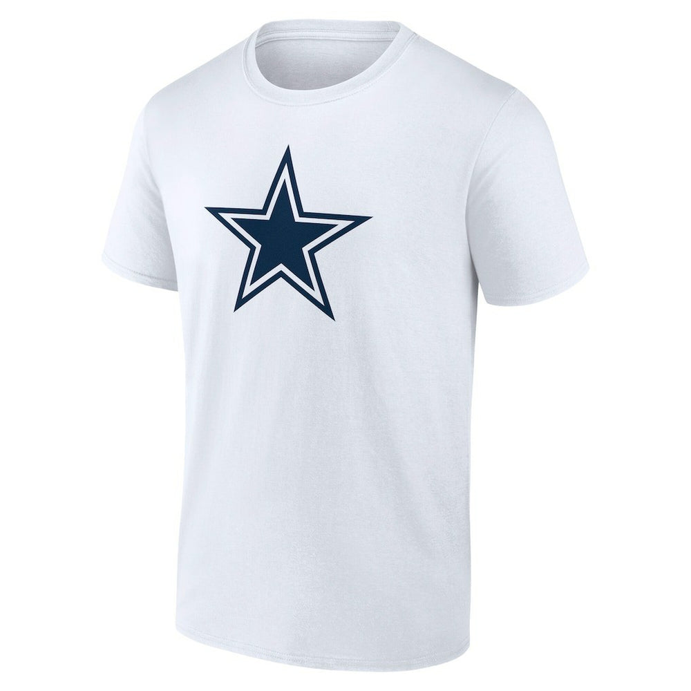 Dallas Cowboys Team Authentic Personalized Name & Number T-Shirt - White - NFL