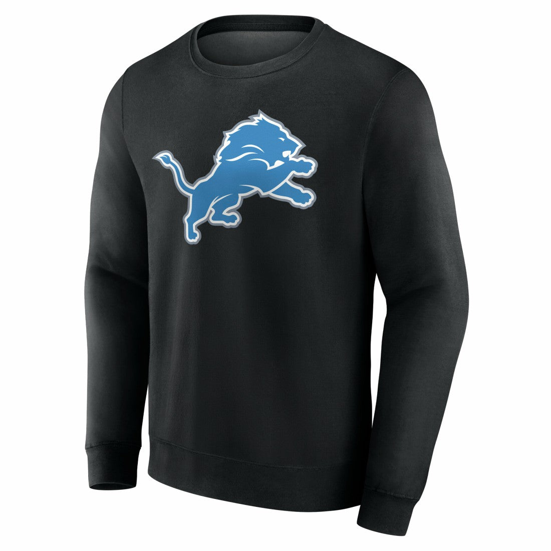 Detroit Lions Team Authentic Personalized Name & Number Sweatshirt - Black - NFL