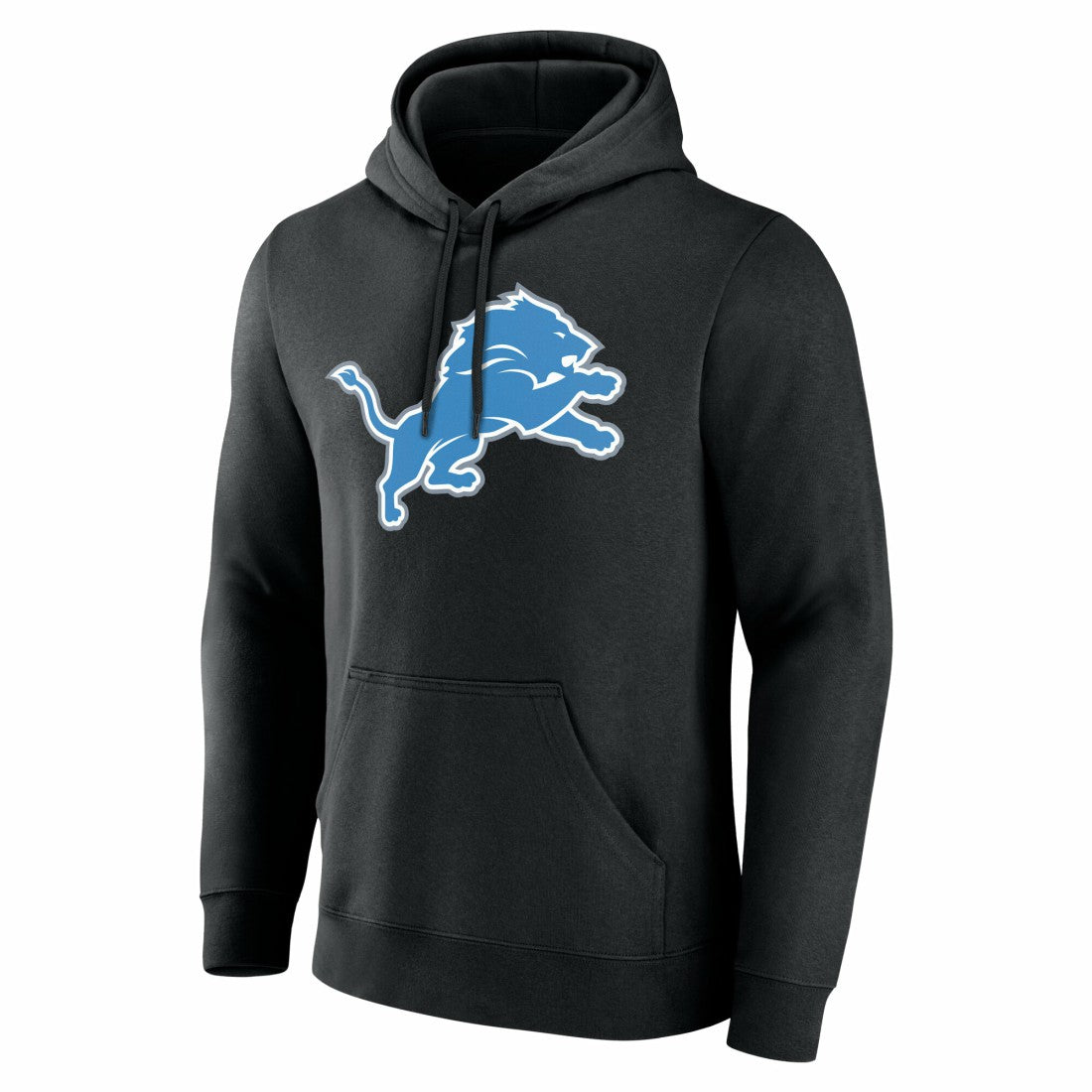 Detroit Lions Team Authentic Personalized Name & Number Hoodie - Black - NFL