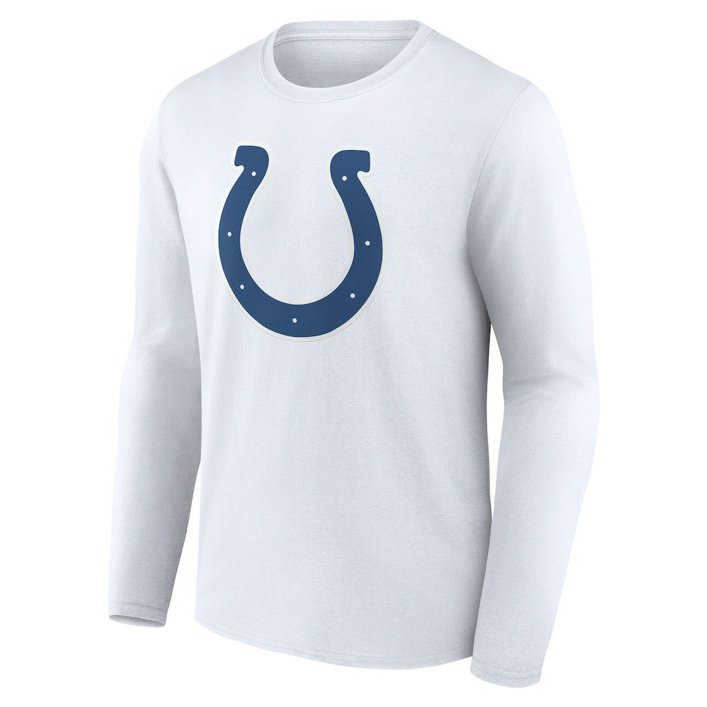 Indianapolis Colts Team Authentic Personalized Name & Number Long Sleeve T-Shirt - White - NFL