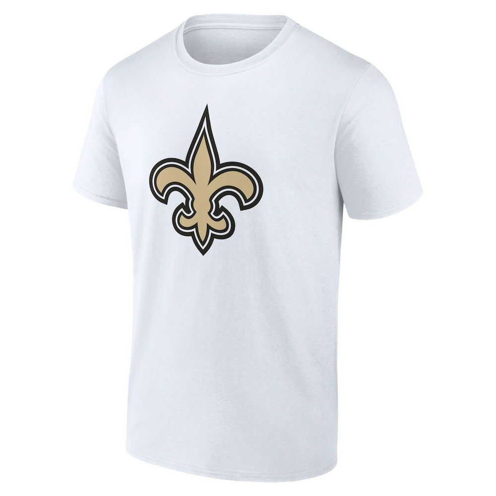 New Orleans Saints Team Authentic Personalized Name & Number T-Shirt - White - NFL