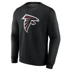 Atlanta Falcons Team Authentic Personalized Name & Number Sweatshirt - Black - NFL