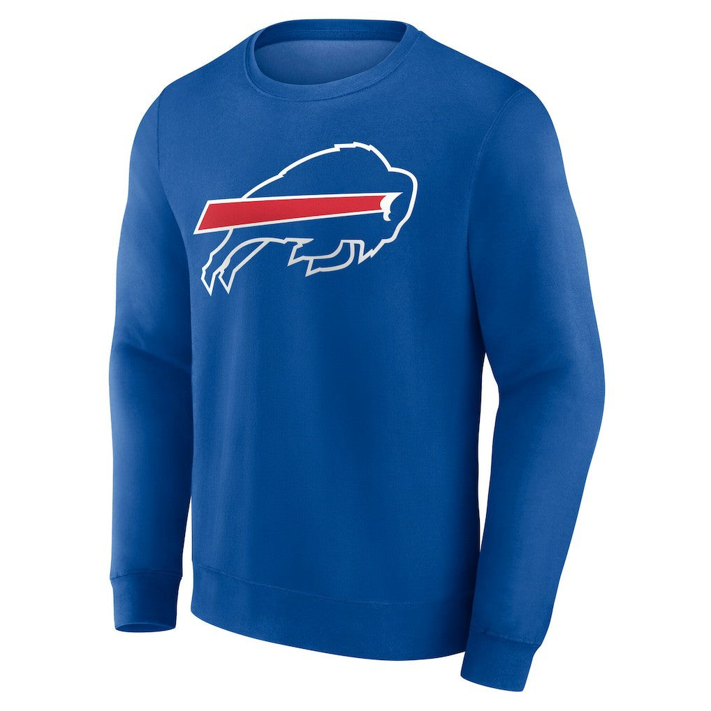 Buffalo Bills Team Authentic Personalized Name & Number Sweatshirt - Royal - NFL