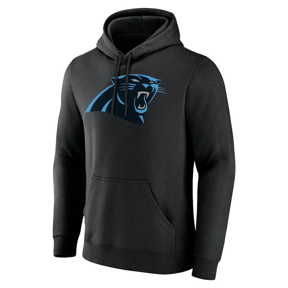 Carolina Panthers Team Authentic Personalized Name & Number Hoodie - Black - NFL