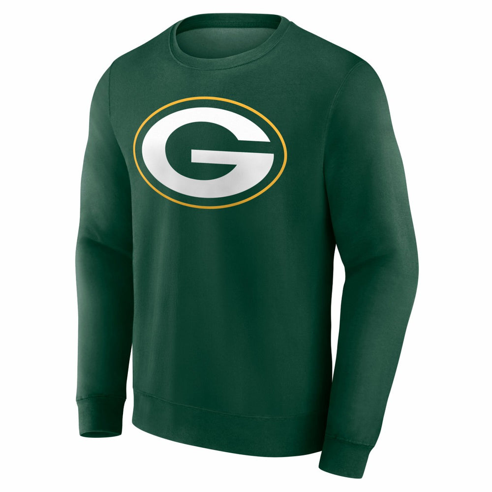 Green Bay Packers Team Authentic Personalized Name & Number Sweatshirt - Green - NFL