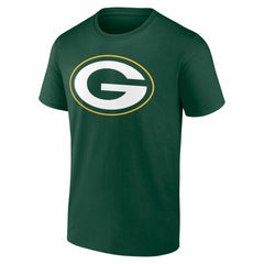 Green Bay Packers Team Authentic Personalized Name & Number T-Shirt - Green - NFL