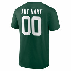 Green Bay Packers Team Authentic Personalized Name & Number T-Shirt - Green - NFL