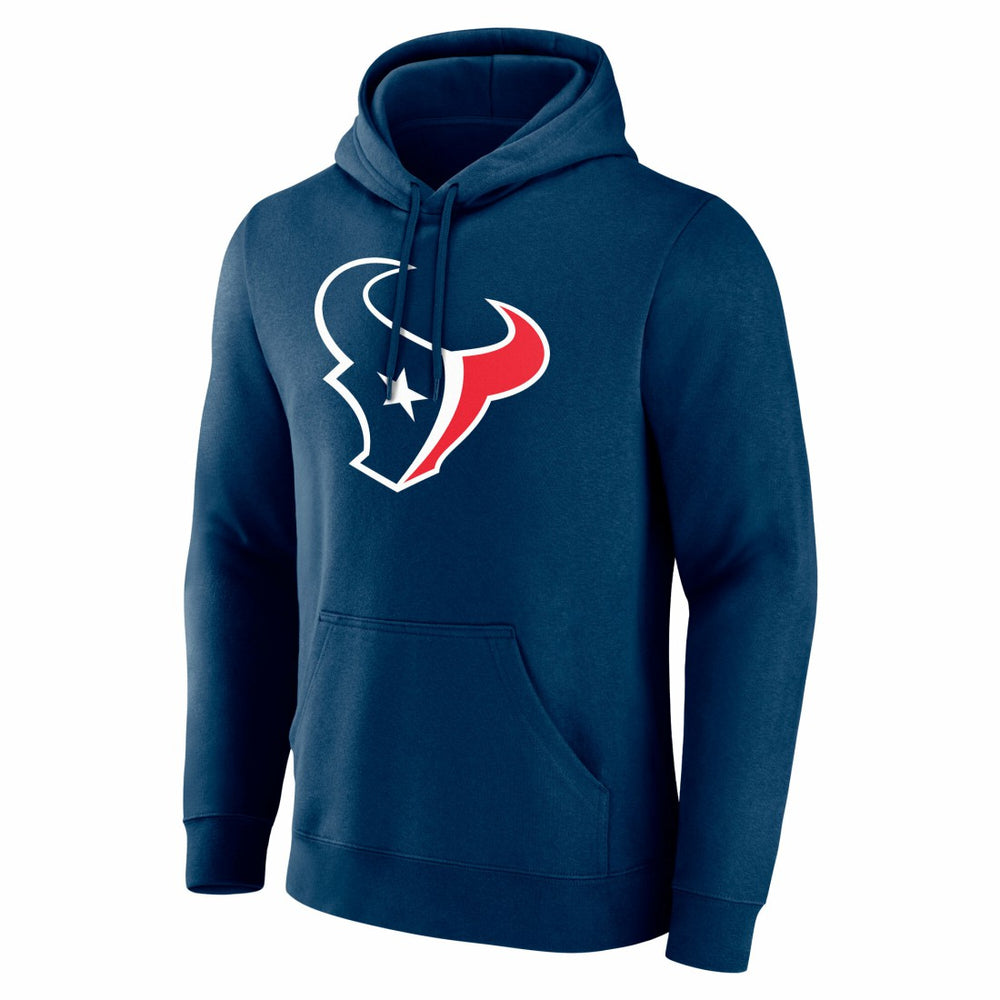 Houston Texans Team Authentic Personalized Name & Number Hoodie - Navy - NFL