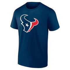 Houston Texans Team Authentic Personalized Name & Number T-Shirt - Navy - NFL