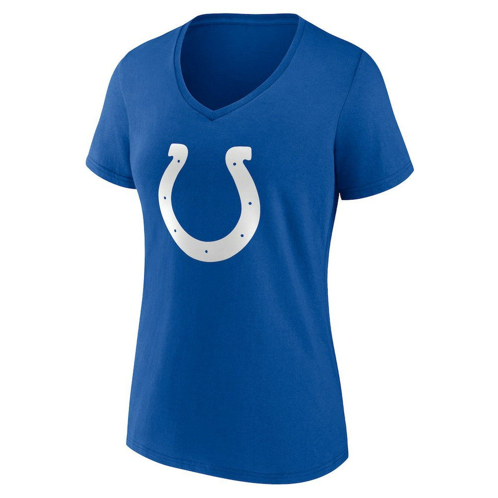 Indianapolis Colts Women's Team Authentic Personalized Name & Number V-Neck T-Shirt - Royal - NFL