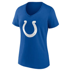 Indianapolis Colts Women's Team Authentic Personalized Name & Number V-Neck T-Shirt - Royal - NFL