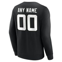 Jacksonville Jaguars Team Authentic Personalized Name & Number Sweatshirt - Black - NFL