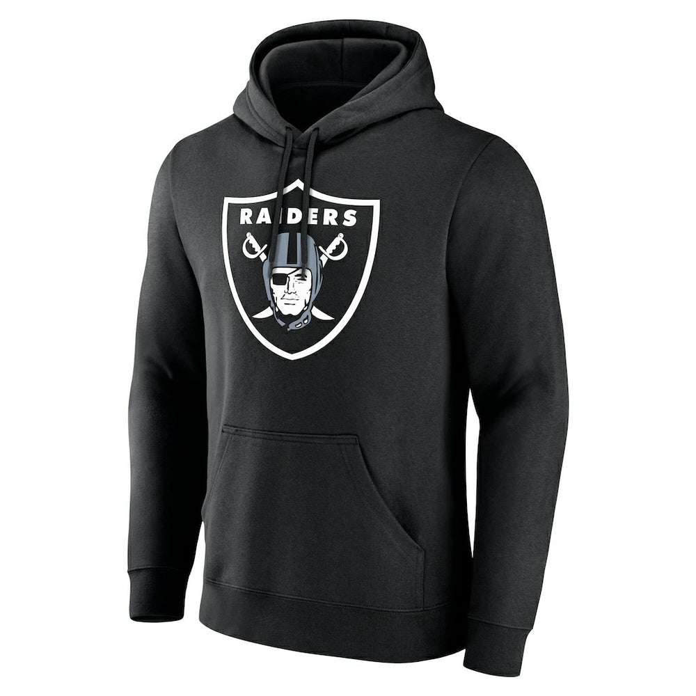 Las Vegas Raiders Team Authentic Personalized Name & Number Hoodie - Black - NFL