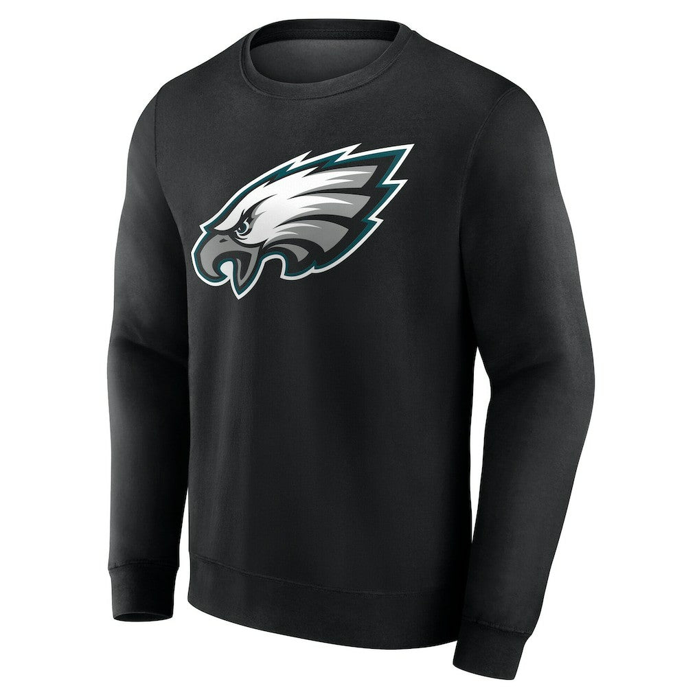 Philadelphia Eagles Team Authentic Personalized Name & Number Sweatshirt - Black - NFL