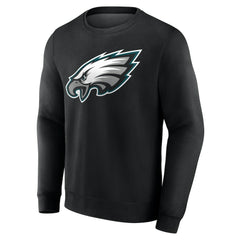 Philadelphia Eagles Team Authentic Personalized Name & Number Sweatshirt - Black - NFL