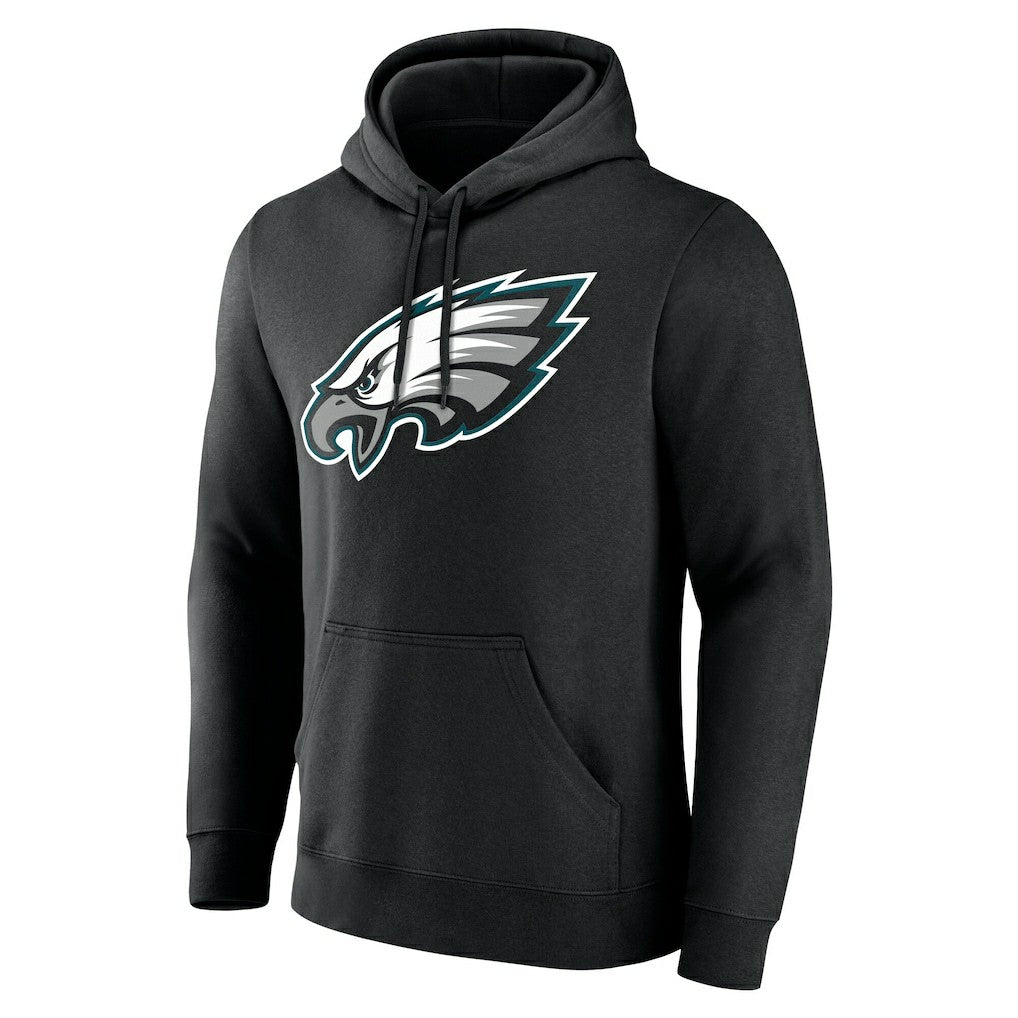 Philadelphia Eagles Team Authentic Personalized Name & Number Hoodie - Black - NFL