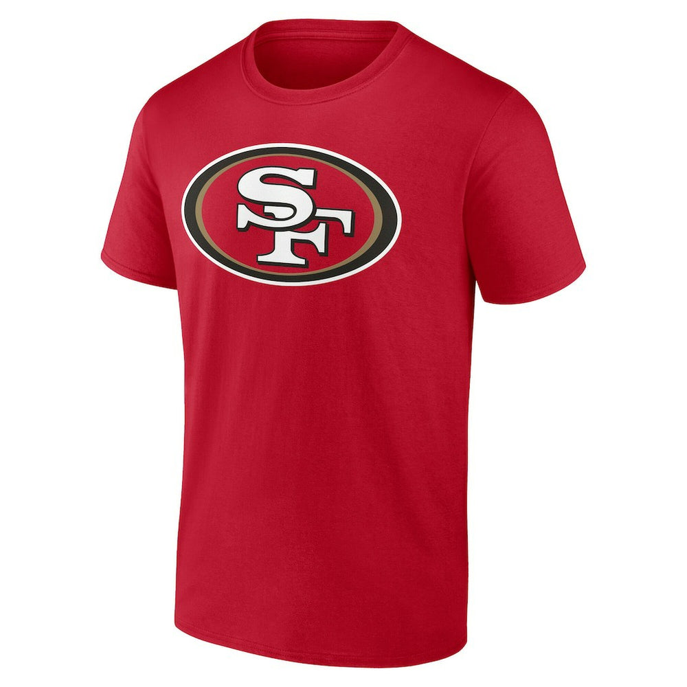 San Francisco 49ers Team Authentic Personalized Name & Number T-Shirt - Scarlet - NFL