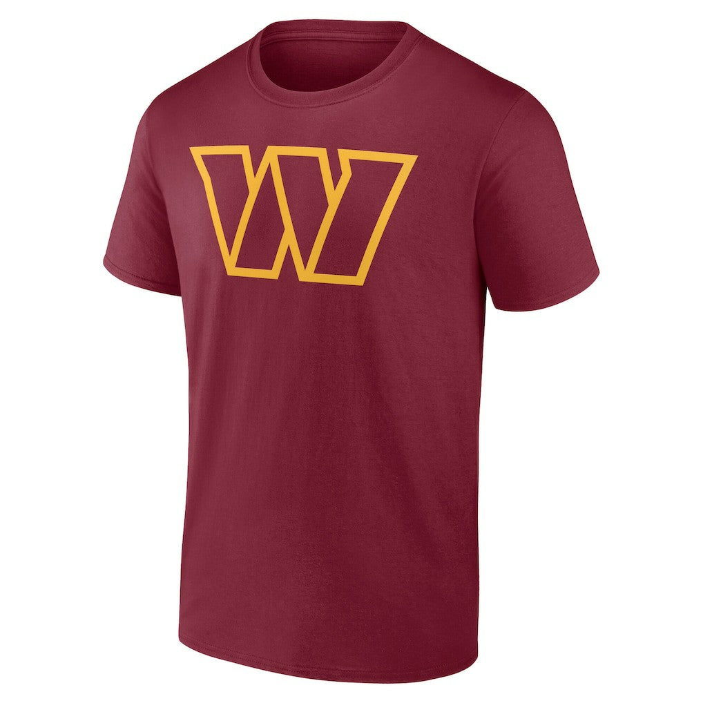 Washington Commanders Team Authentic Personalized Name & Number T-Shirt - Burgundy - NFL