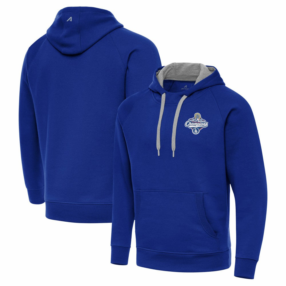 Los Angeles Dodgers Antigua 2025 World Series Champions Victory Hoodie for sale