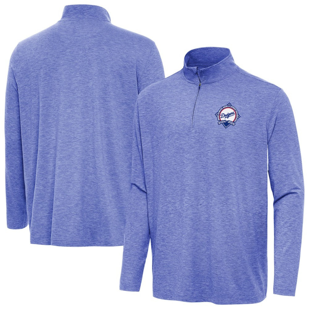 Los Angeles Dodgers Antigua Back-to-Back World Series Champions Hunk Quarter-Zip Pullover Near Me