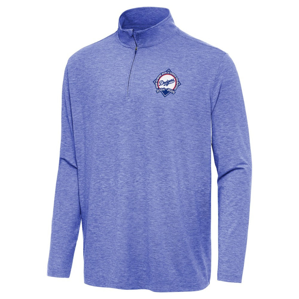Los Angeles Dodgers Antigua Back-to-Back World Series Champions Hunk Quarter-Zip Pullover Near Me