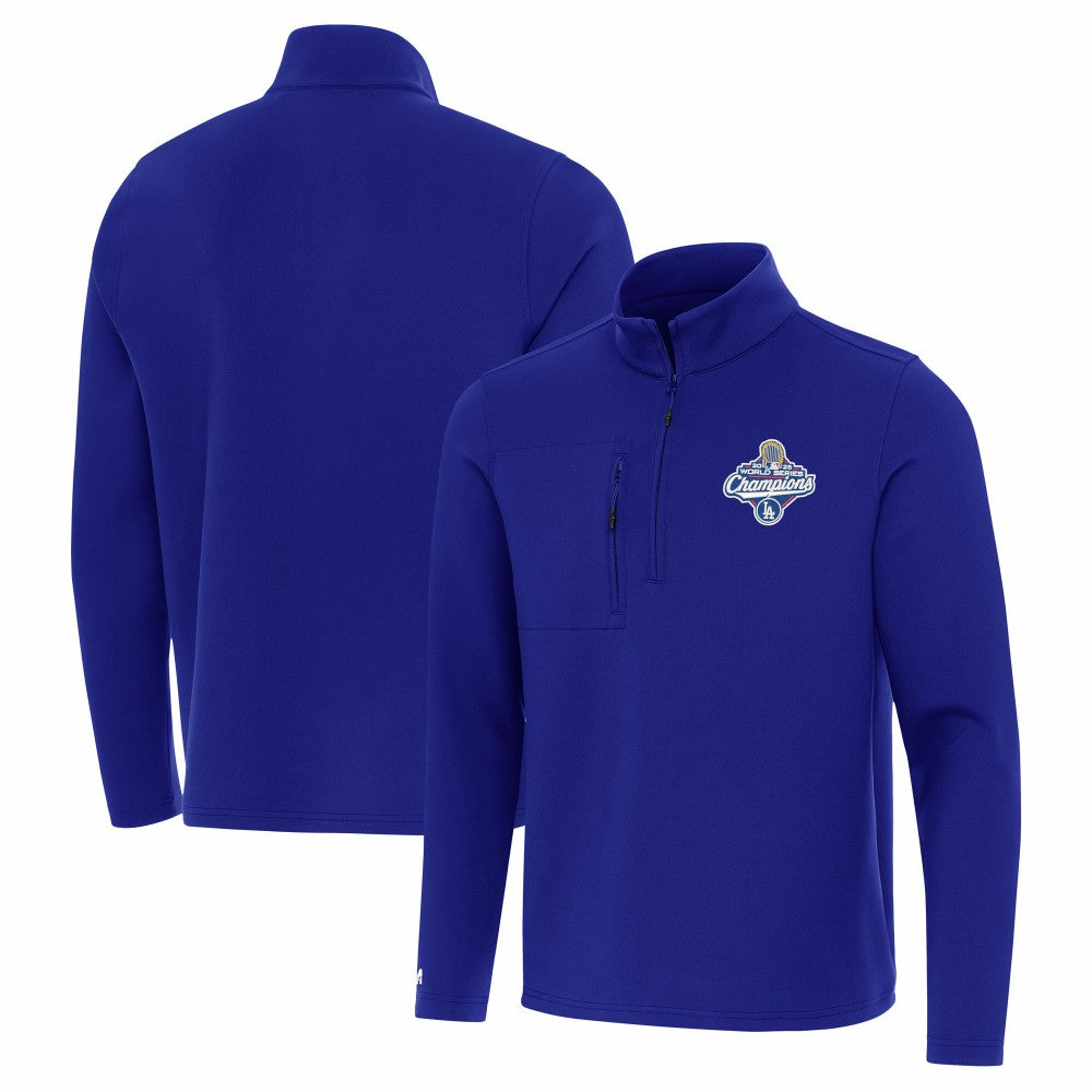 Los Angeles Dodgers Antigua 2025 World Series Champions Insider Quarter-Zip Pullover Online