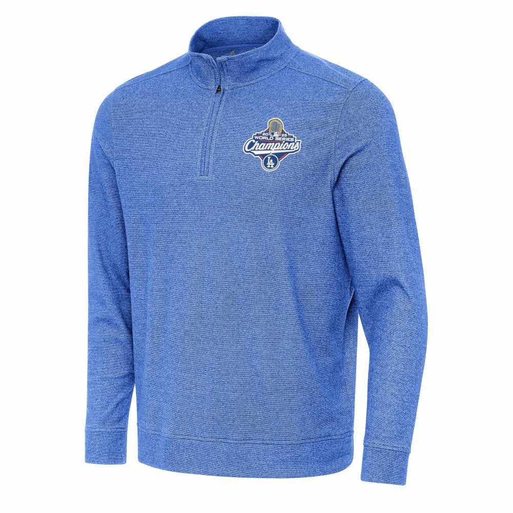 Los Angeles Dodgers Antigua 2025 World Series Champions Subtle Quarter-Zip Sweatshirt Outlet