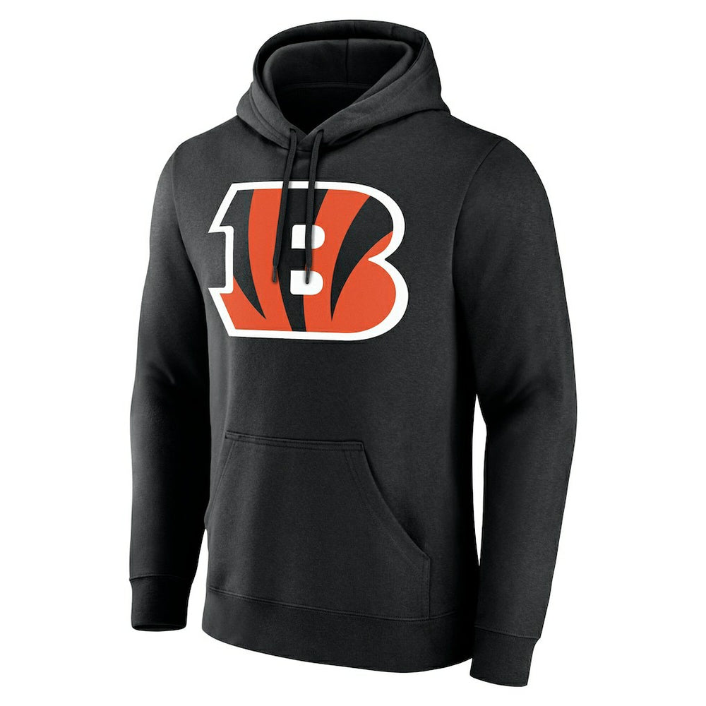 Cincinnati Bengals Big & Tall Team Authentic Custom Hoodie - Black - NFL