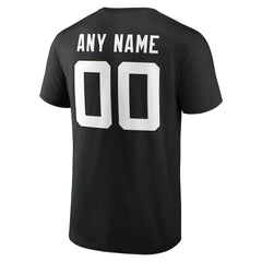 Jacksonville Jaguars Big & Tall Team Authentic Custom T-Shirt - Black - NFL