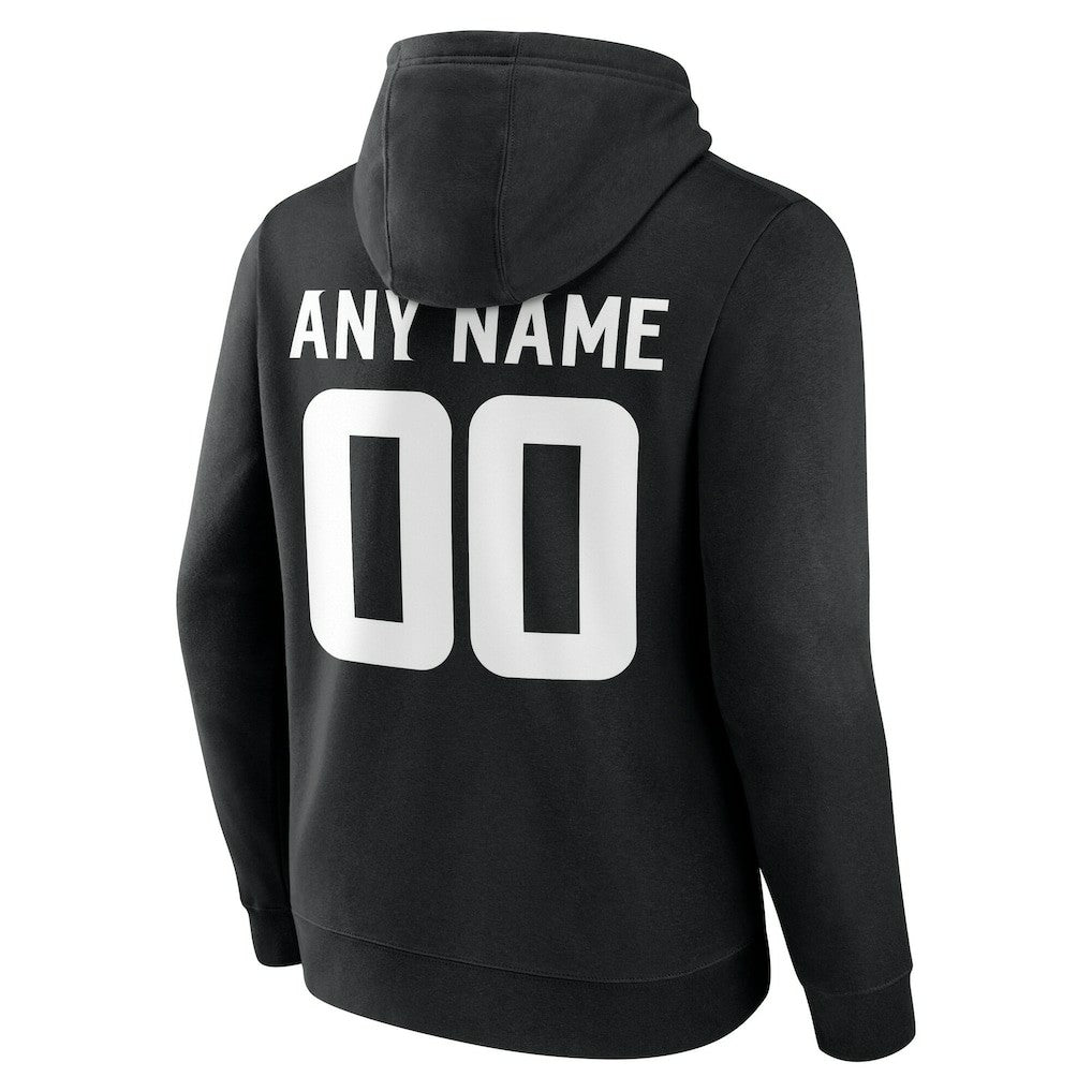 Minnesota Vikings Big & Tall Team Authentic Custom Hoodie - Black - NFL