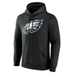 Philadelphia Eagles Big & Tall Team Authentic Custom Hoodie - Black - NFL