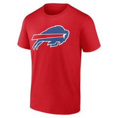 Buffalo Bills Big & Tall Team Authentic Custom T-Shirt - Red - NFL
