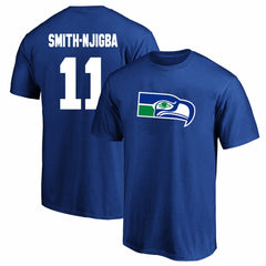 Jaxon Smith-Njigba Seattle Seahawks Big & Tall Player Name & Number T-Shirt - Royal - Fanatics