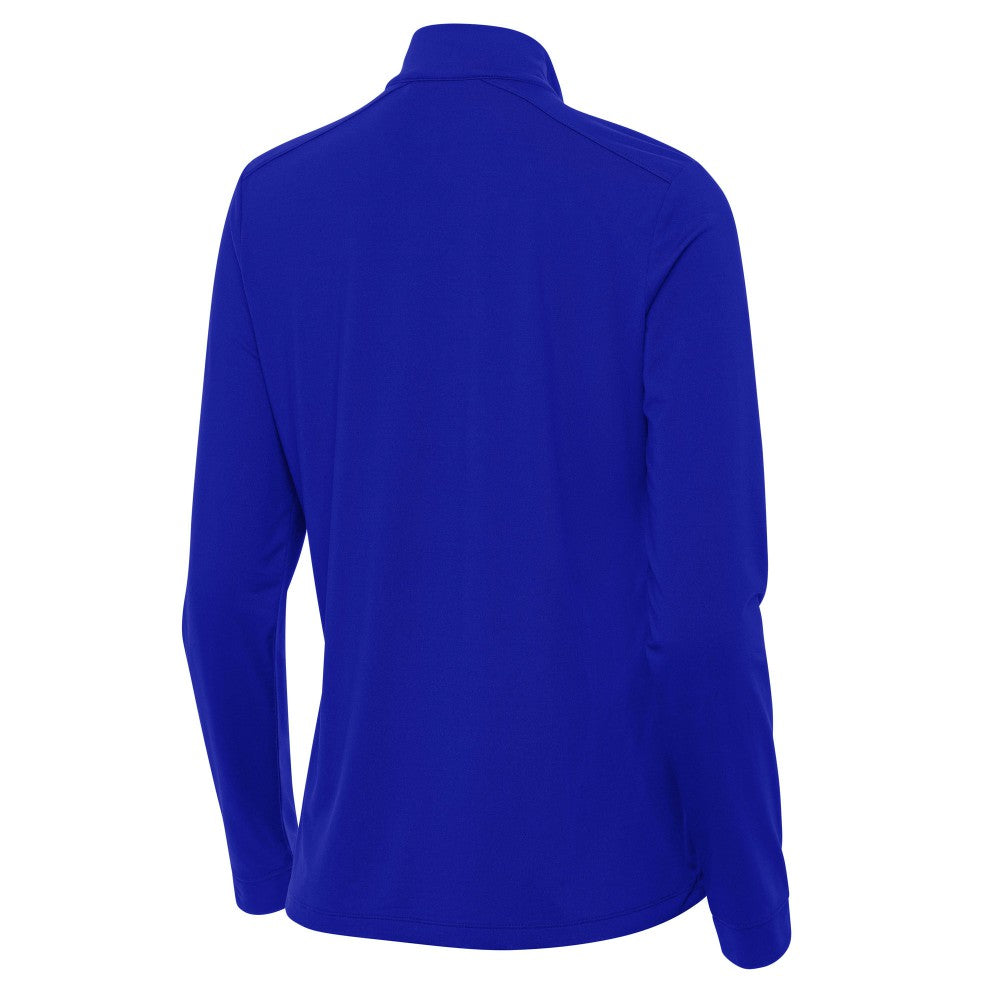 Los Angeles Dodgers Antigua Women's 2025 World Series Champions Intent Quarter-Zip Pullover for sale