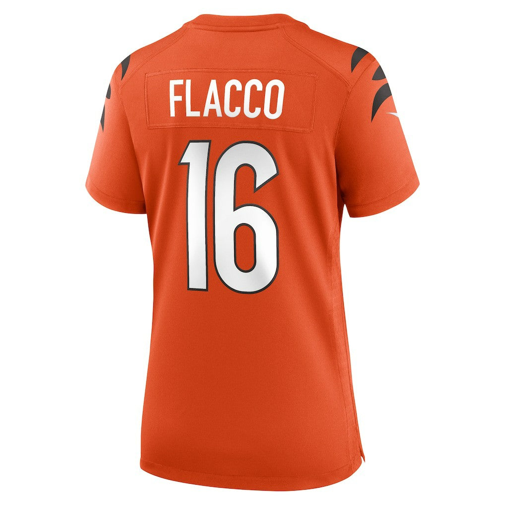 Joe Flacco Cincinnati Bengals Women's Alternate Game Jersey - Orange - Nike