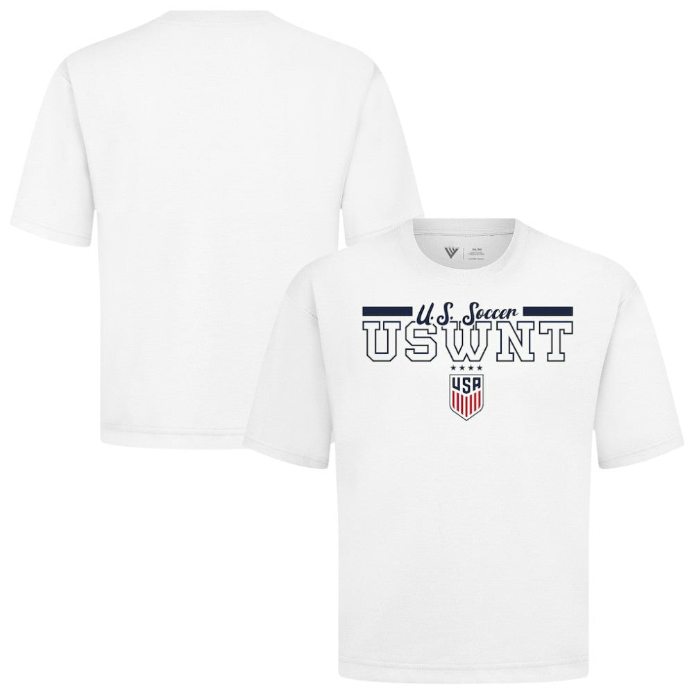 USWNT Levelwear Vanguard Luxe Signature T-Shirt White