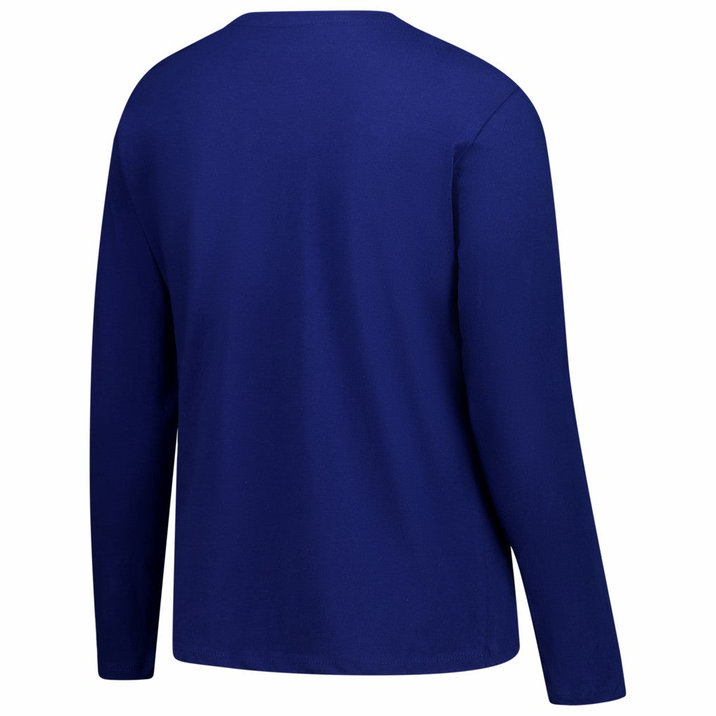 Indianapolis Colts Women's Plus Size Scoop Neck Long Sleeve T-Shirt - Royal - Fanatics