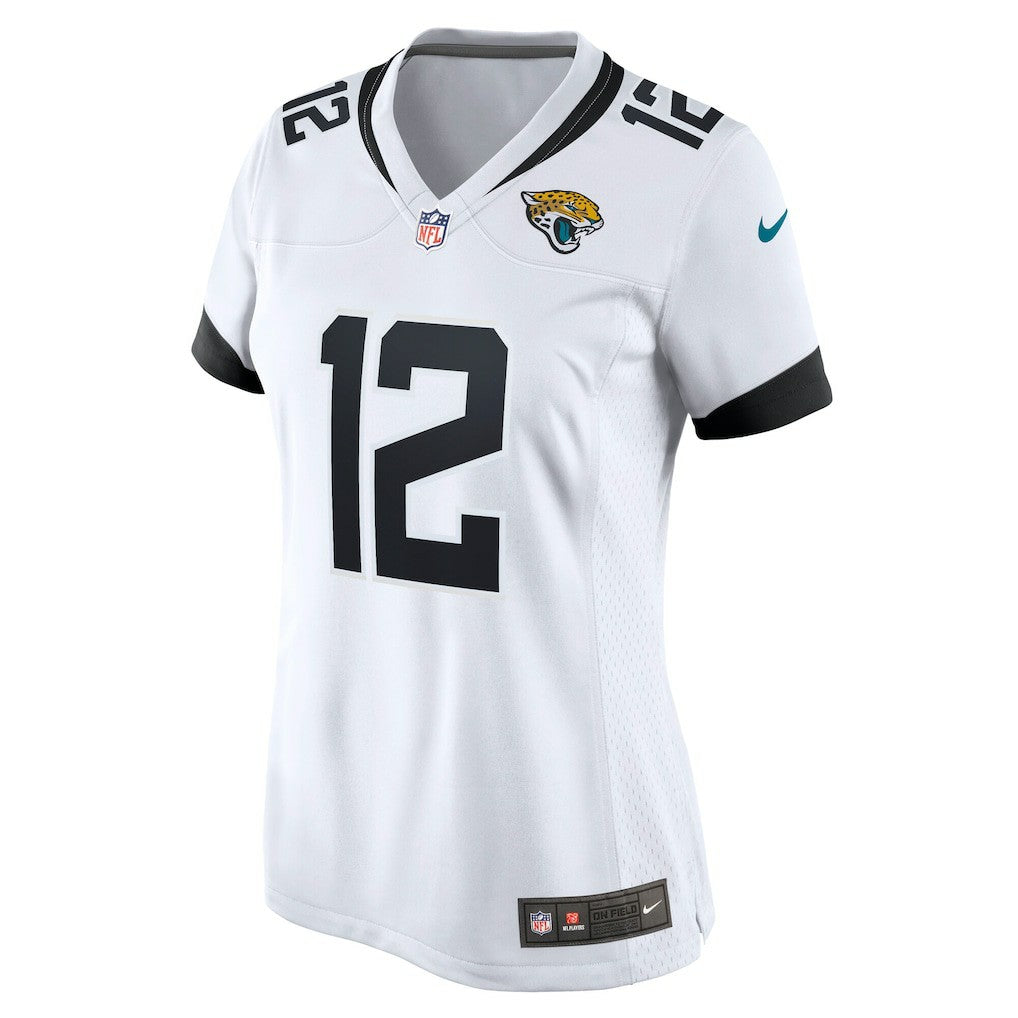 Travis Hunter Jacksonville Jaguars Women's Game Jersey - White - Nike
