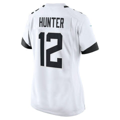 Travis Hunter Jacksonville Jaguars Women's Game Jersey - White - Nike